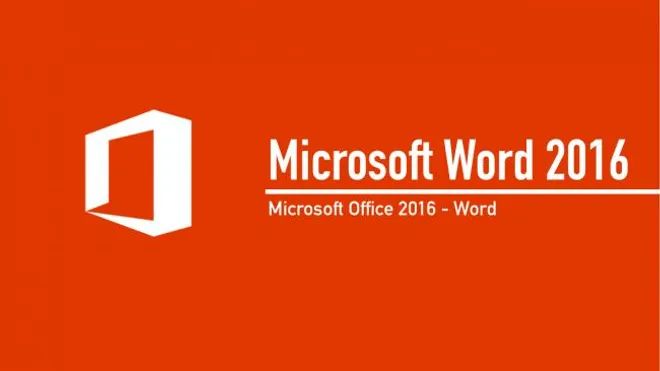 Microsoft Word 2016
